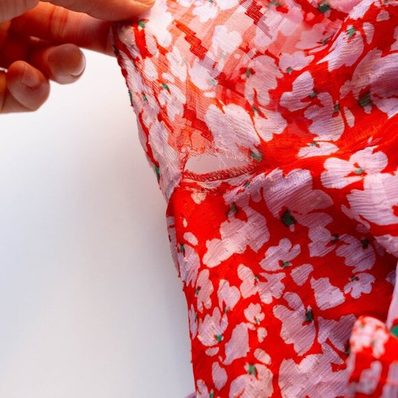 Tanya Taylor Printed Zora Dress - Size 6 - Picture 8 of 8